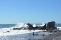 Praia de El Tunco, litoral de El Salvador